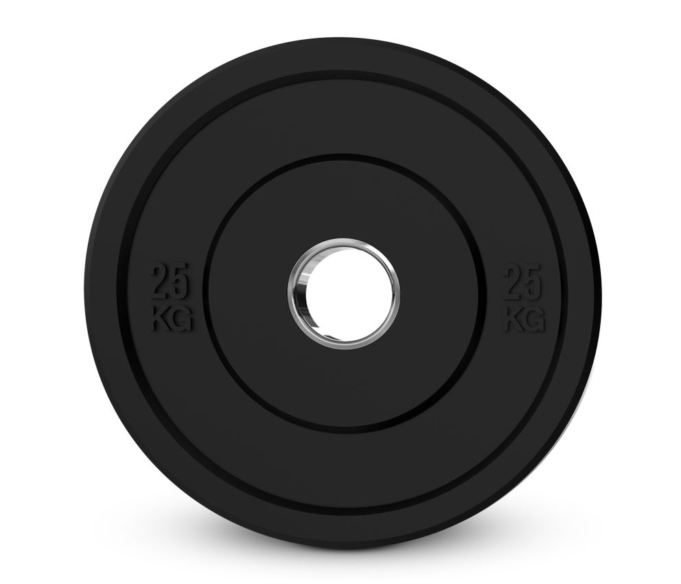 8154 - AFW Disco de goma bumper negro 25 kg